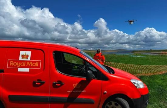 Photograph of Drones Begin Mail Deliveries In Orkney