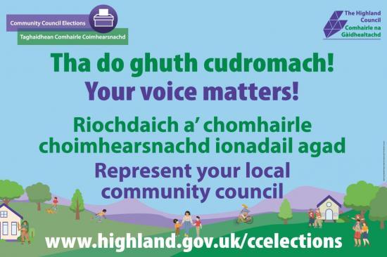 Photograph of Advance Notice Of Community Council Elections 2023