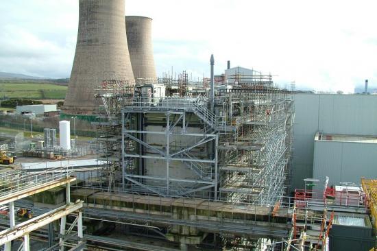 Photograph of The Pile Fuel Cladding Silo - A Big Problem Being Solved At Sellafield