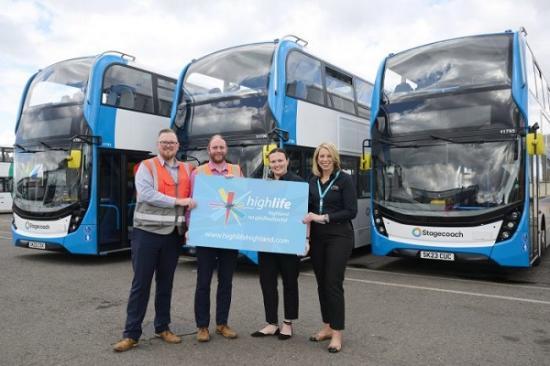 Photograph of Stagecoach Support Staff Health And Wellbeing With High Life Highland Partnership