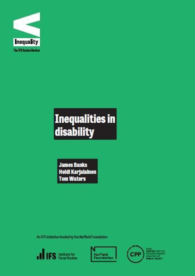Photograph of Inequalities In Disability