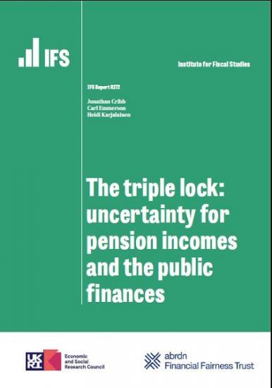 Photograph of The Pensions Review By The Institute For Fiscal Studies
