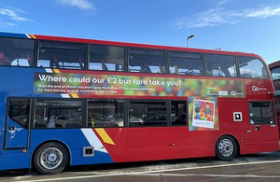 Photograph of Bus Fares In Rural England Drop 11% Thanks To Government's £2 Fare Cap