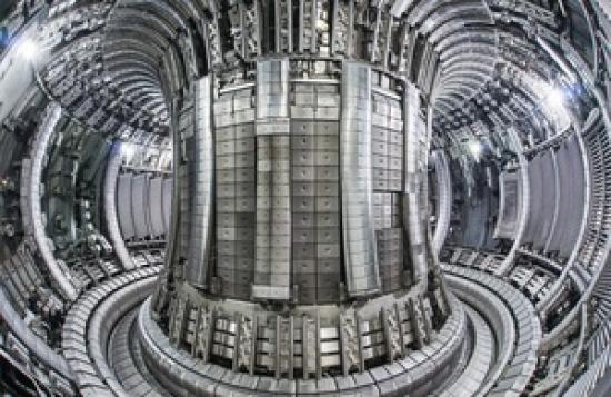 Photograph of JET Experiments To Test Electronics In Fusion Environments