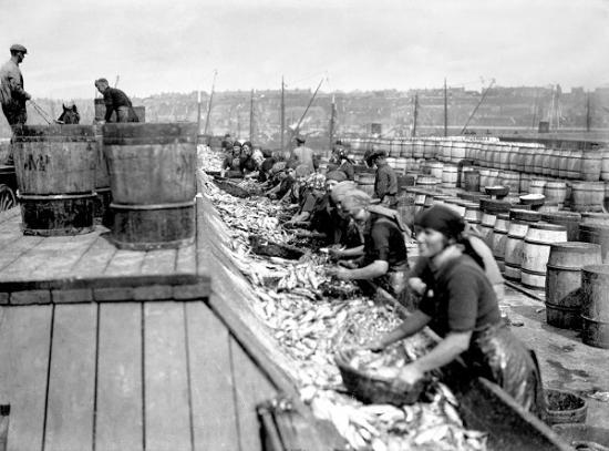 Photograph of Families Were Crammed Together 'Like Herring In A Barrel' During Wick Fishing Boom