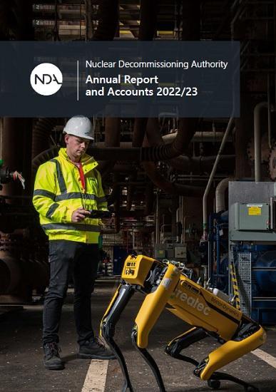 Photograph of Nuclear Decommissioning Authority Annual Report 22-23