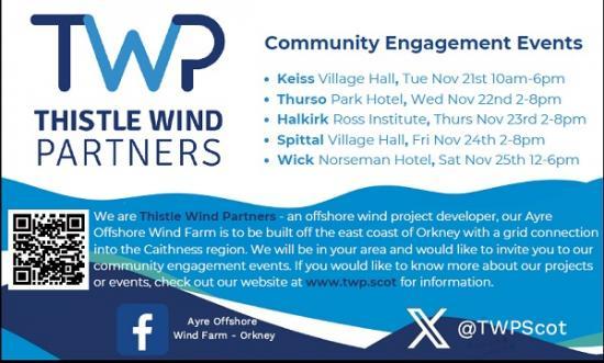 Photograph of Grid Connection in Caithness Community Events