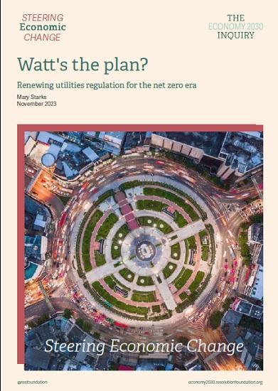 Photograph of Watt's The Plan? Renewing Utilities Regulation For The Net Zero Era