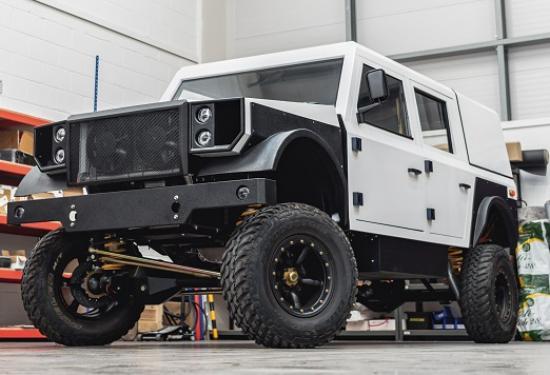Photograph of First All-electric Munro Series-m 4x4 Leaves Production Line With A £68m Customer Pipeline Confirmed