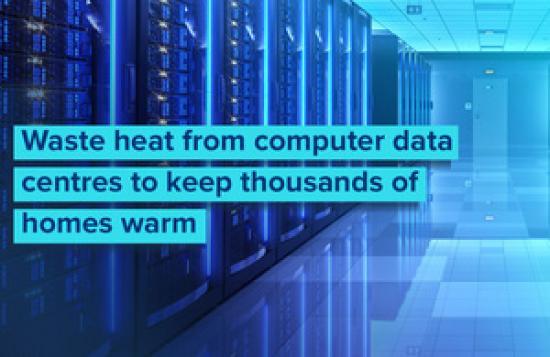 Photograph of Thousands Of Homes To Be Kept Warm By Waste Heat From Computer Data Centres In Uk First