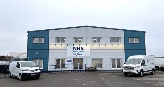 Photograph of New NHS Highland Base For Procurement And Supply Chain Service