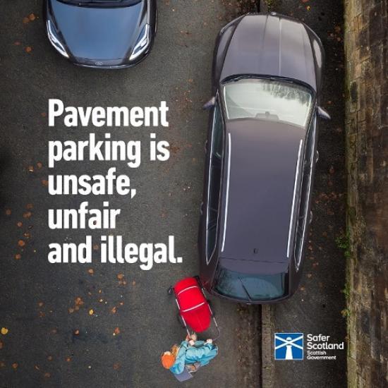 Photograph of Pavement Parking Ban Comes Into Force Across The Highlands