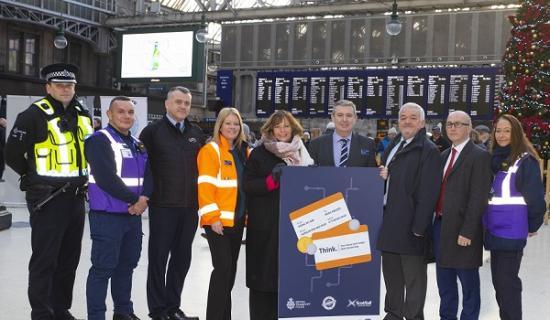Photograph of £1.6million crackdown on staff abuse on Scotland's Railway