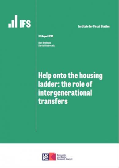 Photograph of Help Onto The Housing Ladder - The Role Of Intergenerational Transfers