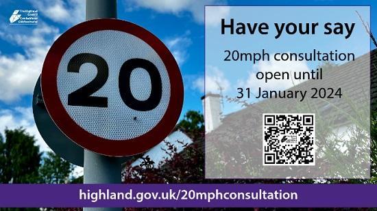 Photograph of Still Time To Take Part In Highland 20mph Consultation