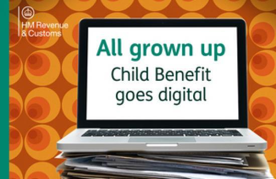 Photograph of All Grown Up - Child Benefit Goes Digital