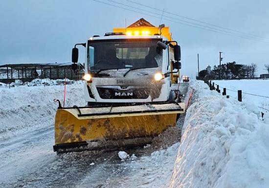 Photograph of Highland Road Conditions Report - Friday 19 January 2024