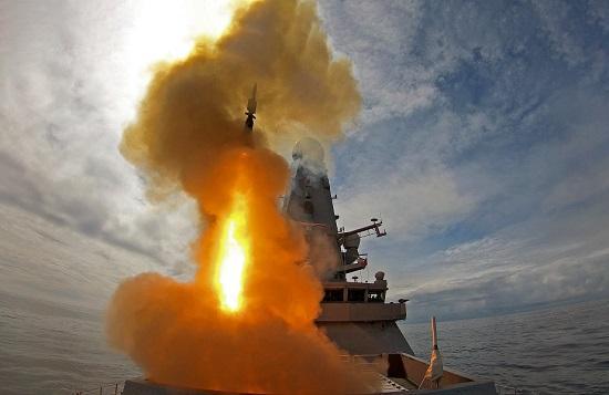 Photograph of Navy Missile System Used To Destroy Red Sea Drones To Be Upgraded