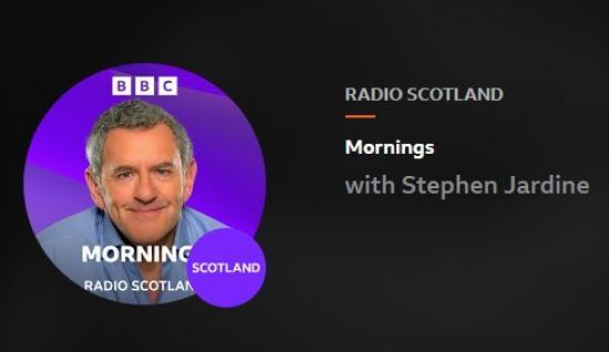 Photograph of BBC Radio Scotland Mornings Programme With Stephen Jardine - Does Living Outside The Central Belt Of Scotland Leave You Feeling Ignored