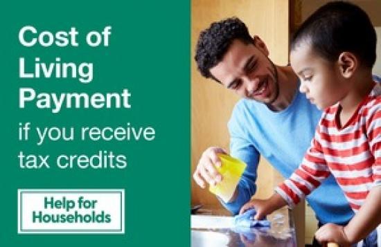 Photograph of Tax Credits Recipients Will Receive Cost Of Living Payment From 16 February