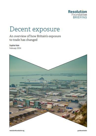 Photograph of Britain's Exposure To Trade Shocks Has Shifted From The Factory Gate To Cities And The Supermarket