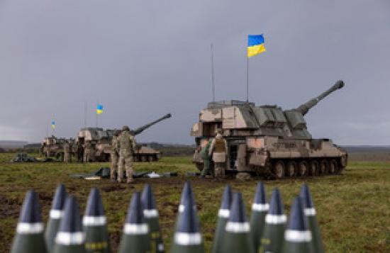 Photograph of UK To Boost Ukraine's Artillery Reserves With £245 Million Munitions Package