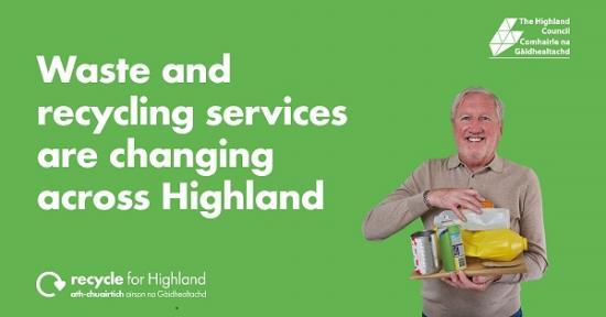 Photograph of Bins Bins Bins - Improvements To Waste And Recycling Collections Across Highland - Starting In Ross And Cromarty - Caithness In September