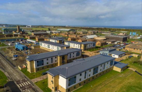 Photograph of Major Accommodation Upgrade Completed At RAF Lossiemouth