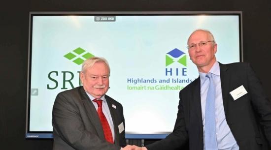 Photograph of SRUC and HIE partnership to benefit rural economy