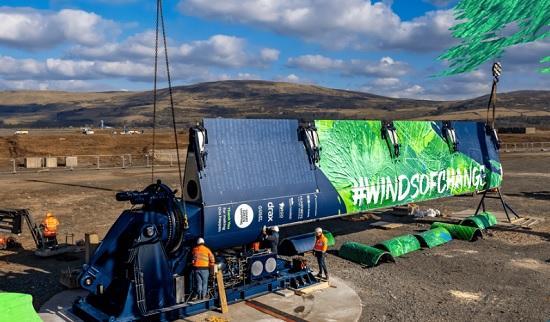 Photograph of Driving Global Climate Innovation - Retractable Wingsail