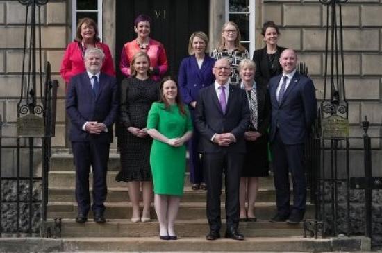 Photograph of First Minister John Swinney Announces New Team For Scottish Government