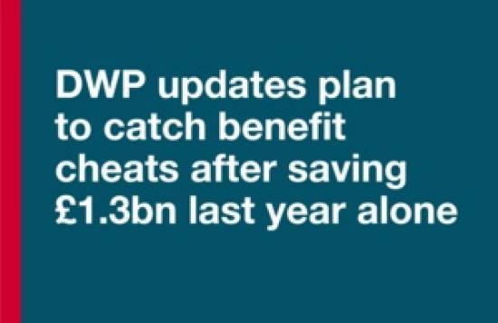 Photograph of DWP Updates Fraud Plan