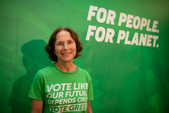 Photograph of Green Party Candidate For Westminster Is Anne Thomas