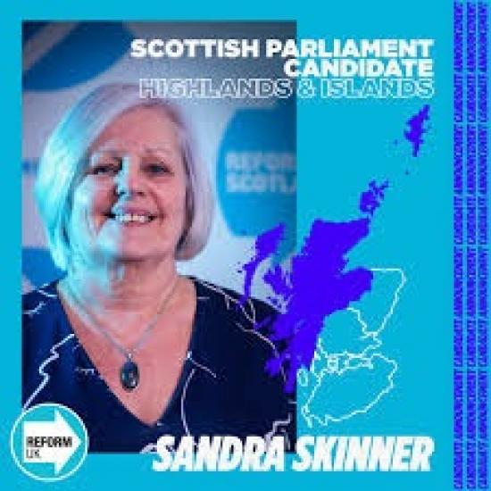 Photograph of Sandra Skinner Reform UK Candidate In The Election