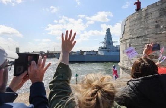 Photograph of HMS Duncan Deploys To The Red Sea To Protect Shipping Routes