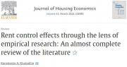 Thumbnail for article : Rent Control Effects Through The Lens Of Empirical Research - An Almost Complete Review Of The Literature