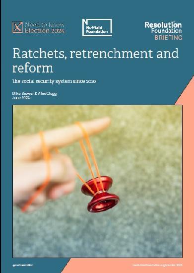 Photograph of Ratchets, Retrenchment And Reform - The Social Security System Since 2010