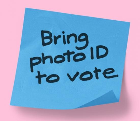 Photograph of Remember Your Photo ID To Vote On Thursday 4 July