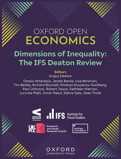 Photograph of Oxford University Press publishes the IFS Deaton Review of Inequalities