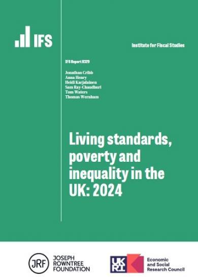 Photograph of Living Standards, Poverty And Inequality In The UK - 2024