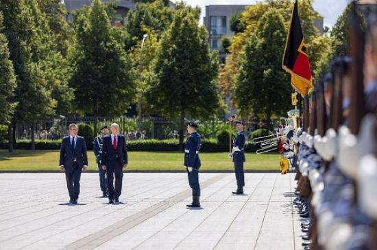 Photograph of Joint Declaration On Enhanced Defence Cooperation Between Germany And The United Kingdom