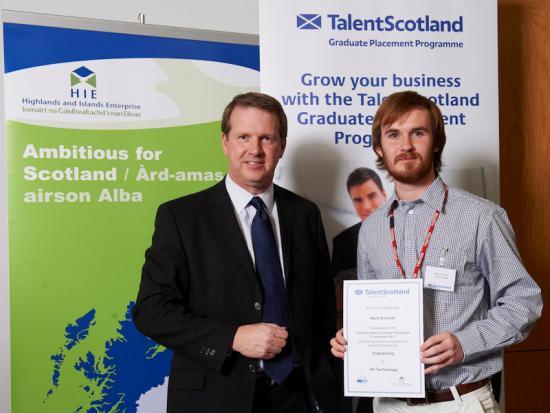 Photograph of TalentScotland Students Impress Business Experts