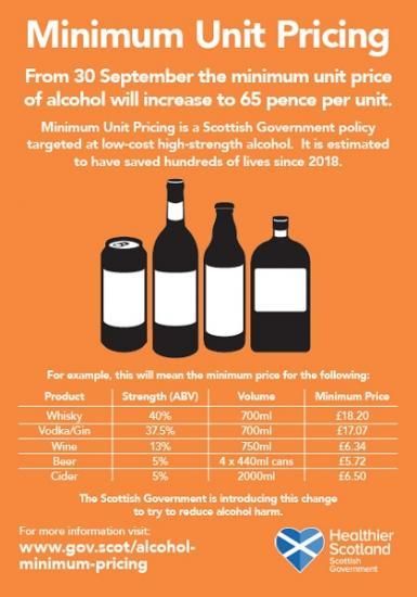 Photograph of Is It Time To Stop Drinking? - Minimum Unit Pricing For Alcohol Increases On 30 September 2024