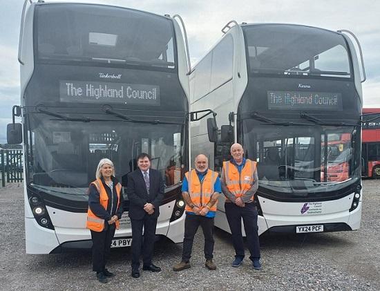 Photograph of Double Decker Delight As Highland Council Bus Service Expands