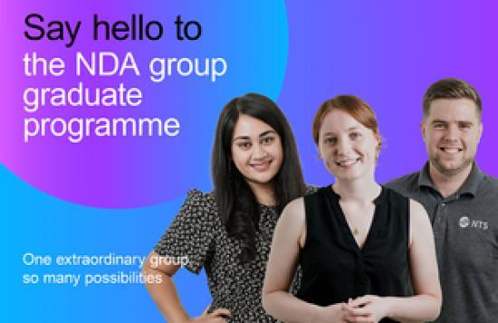 Photograph of Record Numbers Join The NDA Group Graduate Programme