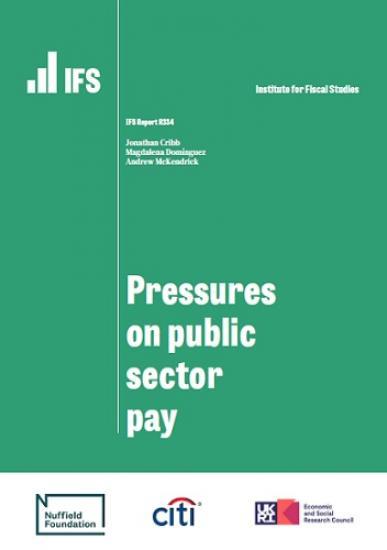 Photograph of Pressures On Public Sector Pay