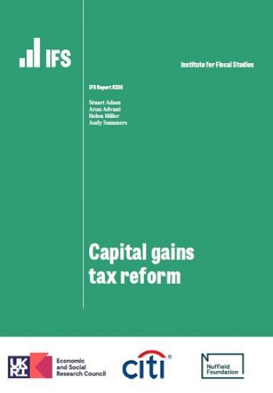 Photograph of Capital Gains Tax Reform