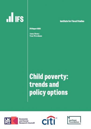 Photograph of Child Poverty - Trends And Policy Options