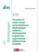 Thumbnail for article : The Effect Of Center-based Early Education On Disadvantaged Children's Developmental Trajectories - Experimental Evidence From Colombia