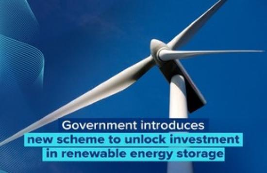 Photograph of New Scheme To Attract Investment In Renewable Energy Storage